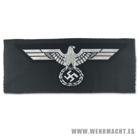 Panzer Officer silk woven breast eagle