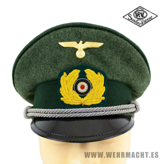 Gorra de plato Artillería de Costa para Oficiales