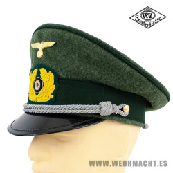 Kriegsmarine Coastal Artillery Officer Visor Cap - EREL®