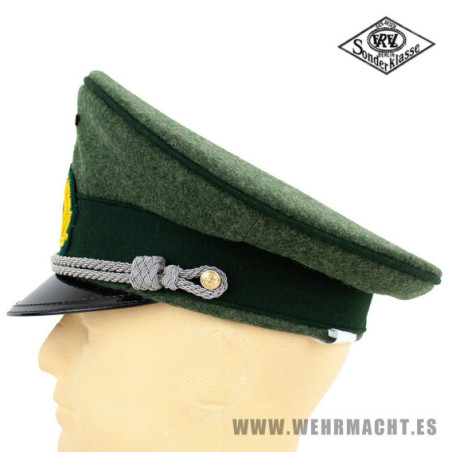 Gorra de plato Artillería de Costa para Oficiales