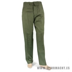 GERMAN ARMY DAK AFRICA KORPS Olive Green Trousers - WW2 Repro Pants All Sizes
