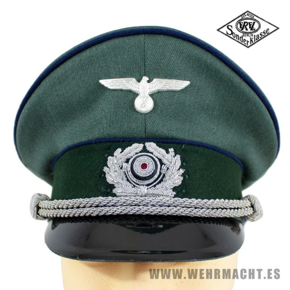 Gorra de plato Wehrmacht para Oficiales, Medico - EREL®