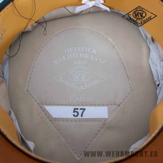 Wehrmacht Officer Visor Cap, Medic - EREL®