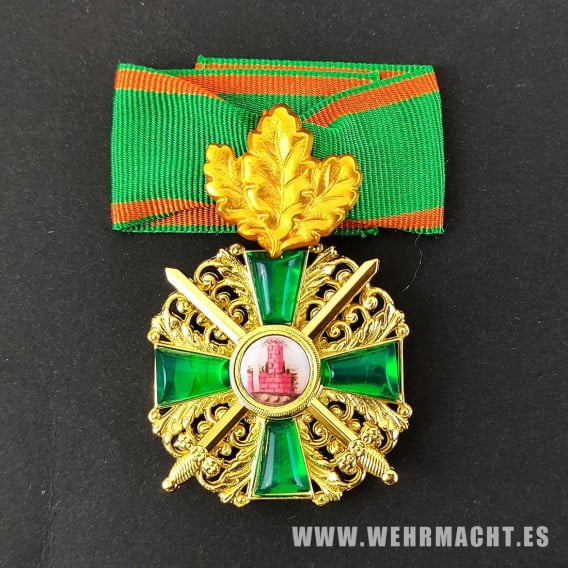 Order of the Zähringer Lion (Knight's Cross 2nd Class with Oak Leaves）