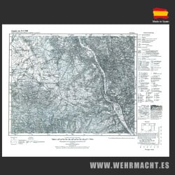 Mapa Alemán - Remagen 1940 (Alemania)
