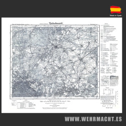 German map - Berlin Nord 1936 (Germany)