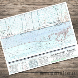 Mapa Militar US - Utah Beach Norte - Abril 1944
