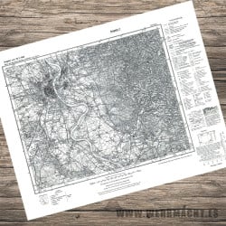 German map - Köln 1940 (Germany)