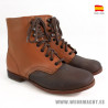 Botas Cortas con Clavos, Marrón