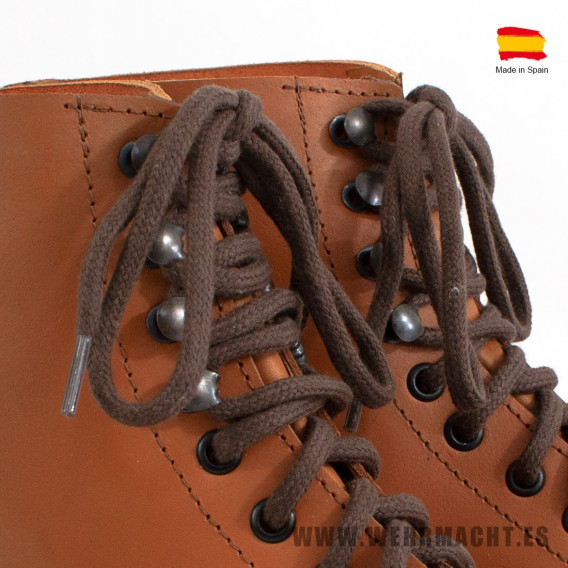 German Low boots with Hobnails, Brown