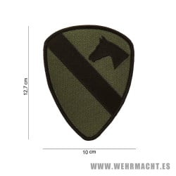 1st Cavalry Division Badge, Green
