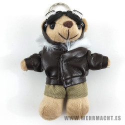 Teddy Bear Pilot Key Chain