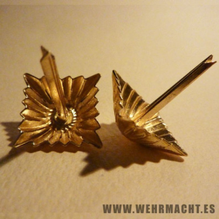 Estrellas doradas para hombreras