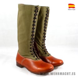 Botas Altas Afrikakorps con clavos