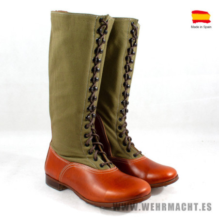 Botas Altas Afrikakorps con clavos