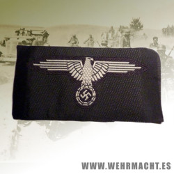 SS enlisted mans silk woven arm eagle