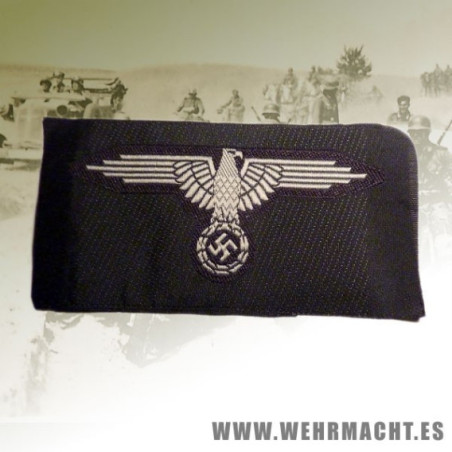 SS enlisted mans silk woven arm eagle