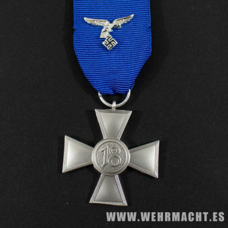 Medalla 18 años de servicio Luftwaffe