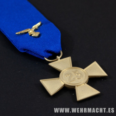 Medalla 25 años de servicio Luftwaffe