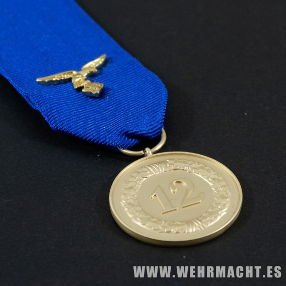 12 Year Long Service Medal Luftwaffe