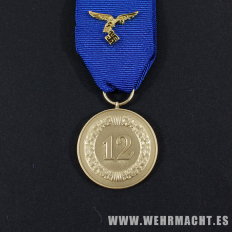 12 Year Long Service Medal Luftwaffe