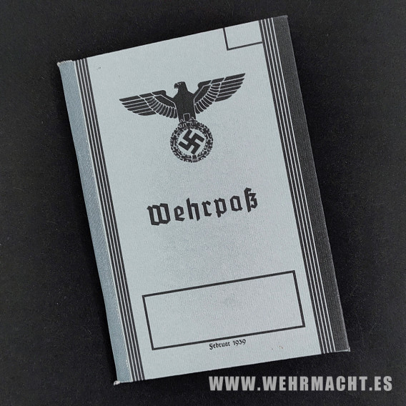 Cartilla militar Versión 2 1939-1942 (Wehrpass)