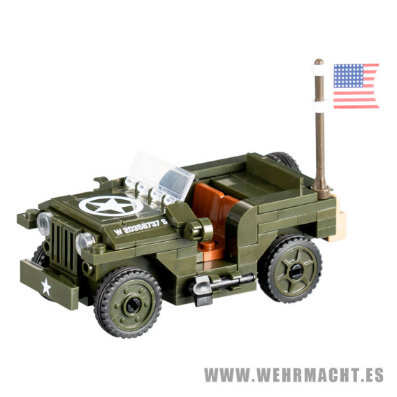 Sluban WWII Jeep US Army M38-70210