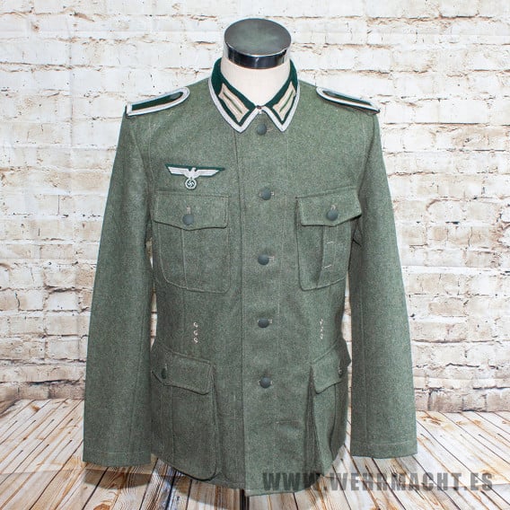 Uniforme Alemán Feldbluse M36 para tropa y suboficiales