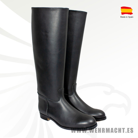 German Black Riding boots for officers