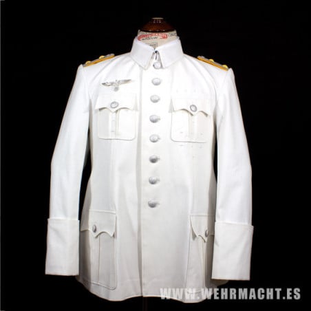 Weisser Rock M37 para oficiales de la Wehrmacht
