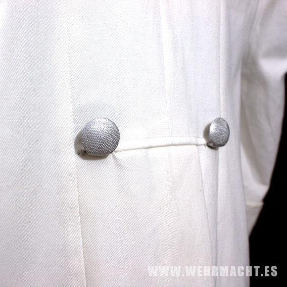 Weisser Rock M37 para oficiales de la Wehrmacht