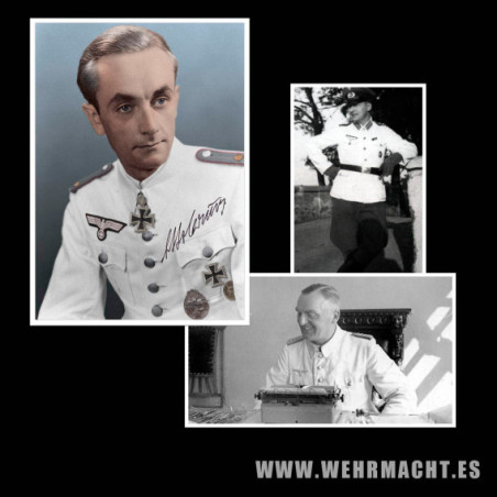 Weisser Rock M37 para oficiales de la Wehrmacht