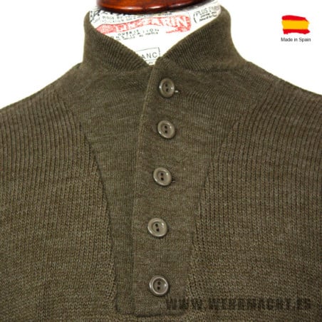 Jersey US M1943 de cuello alto