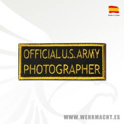 U.S. Army photographer squared arm patch