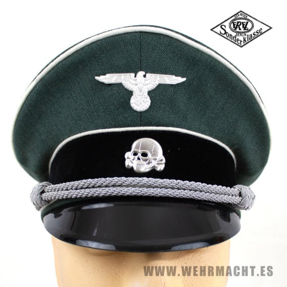 Gorra de plato Oficial Waffen-SS EREL