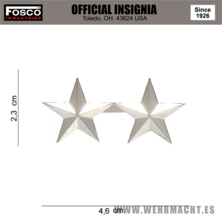 U.S. Collar insignia for Major General