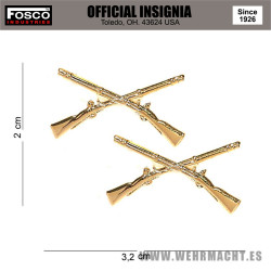 U.S. Army Infantry Collar Devices