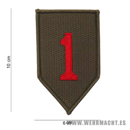 1st Division badge