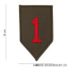 Parche de brazo 1ª División de Infantería U.S.