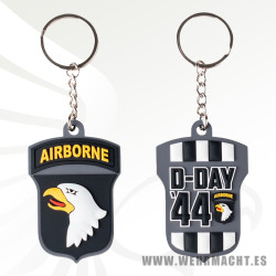 101st Airborne D-Day PVC Keychain
