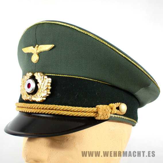 Gorra de plato Wehrmacht para General - LOTZE