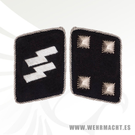 SS-Sturmbannfuhrer collar tabs