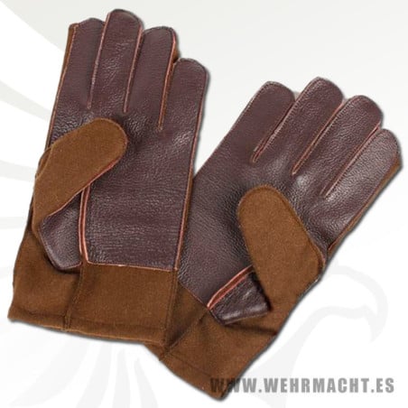 Leather Palm Wool Gloves U.S.