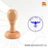 Sello de madera - Batallón de reconocimiento 250