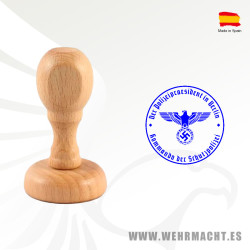 Sello de madera - Kommando der Schutzpolizei