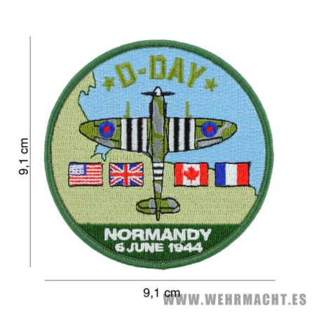 Commemorative D-Day Spitfire Patch