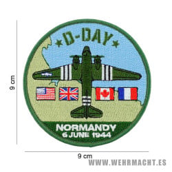 Parche Conmemorativo Día-D C-47