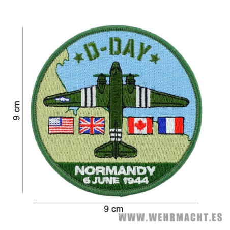 Parche Conmemorativo Día-D C-47