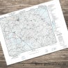 Mapa Militar Alemán - St-Mère-Église 1-2 (Azeville 1943)