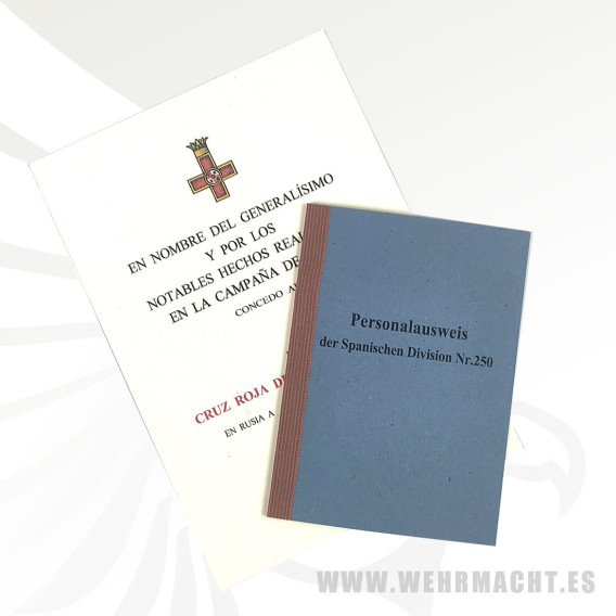 Personalausweis of the Spanish Blue Division